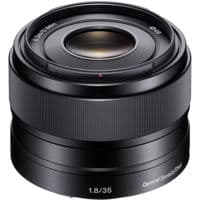 Used Sony 35mm F/1.8 OSS E-mount NEX Series Camera Lens - black
