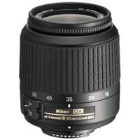 Used Nikon 18-55mm f/3.5-5.6G ED AF-S DX Wide Angle Autofocus Zoom Lens