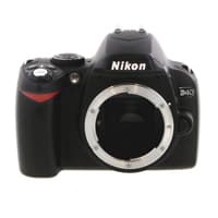 Used Nikon D40 6.1 MP Digital SLR Camera, Black