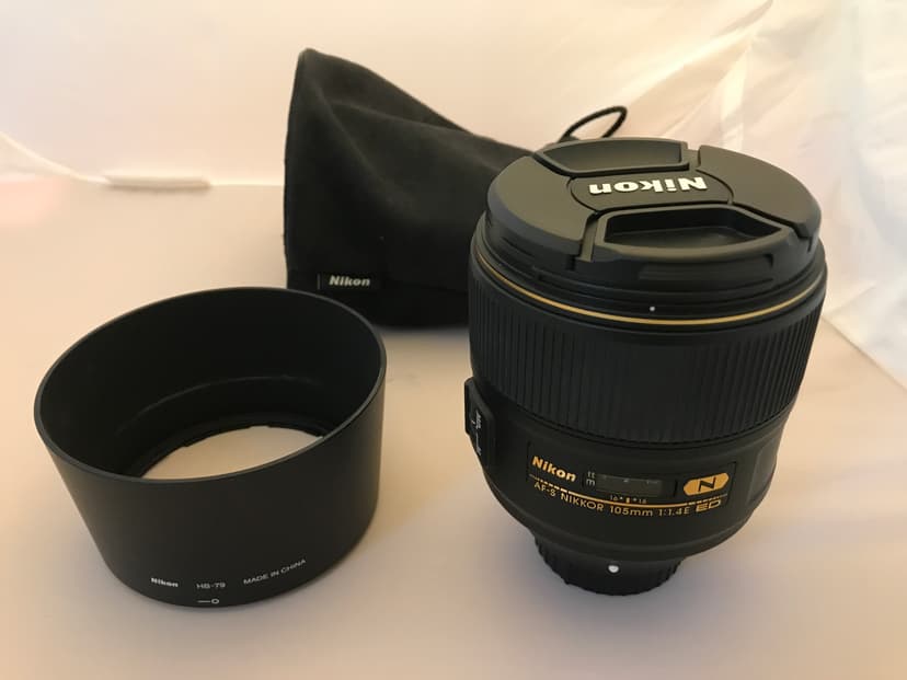 FS: NIKON AF-S NIKKOR 105mm f/1.4E ED Lens