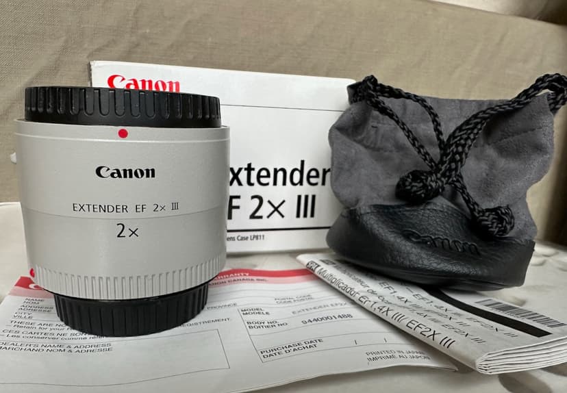 FS: Canon EF 2x III extender