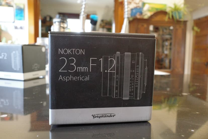 FS: Voigtlander Nokton 23mm f1.2 Fuji X Mount