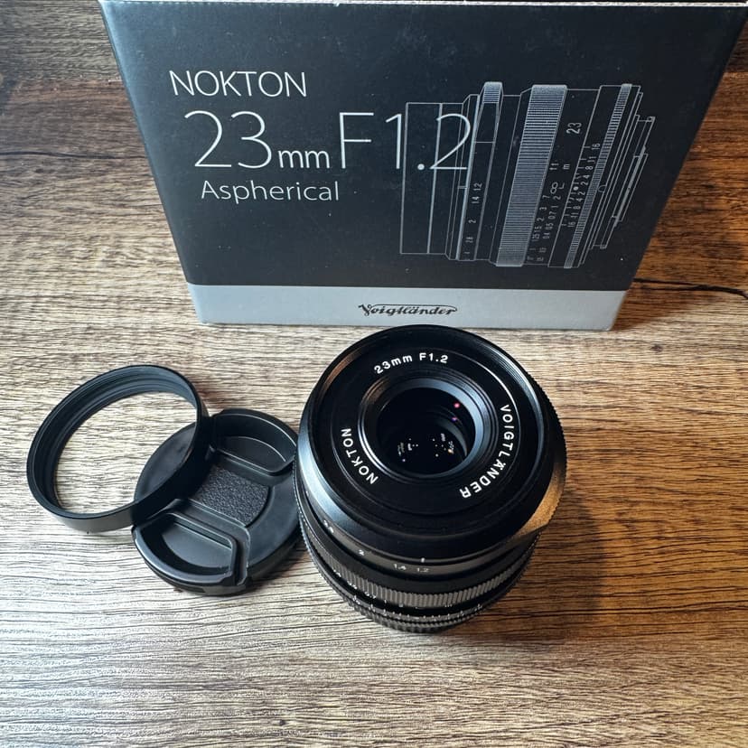 FS: Voigtlander Nokton 23mm f/1.2 FUJIFILM X