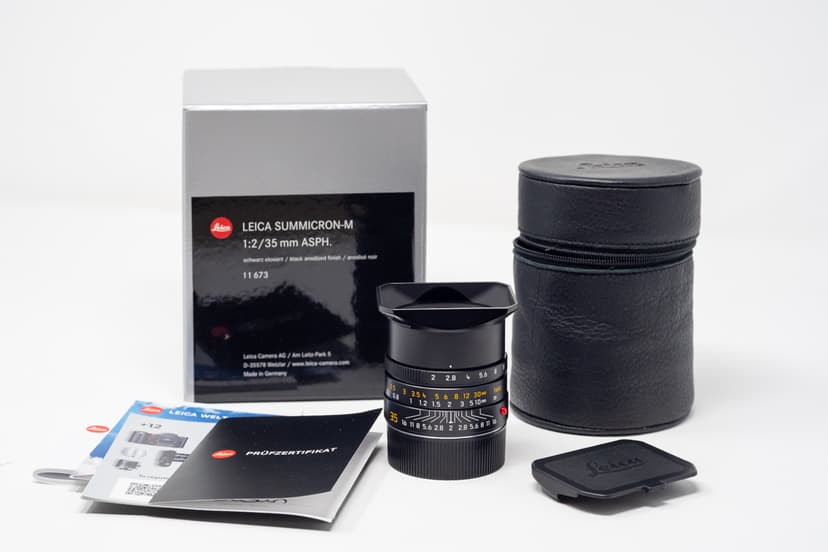 FS: Leica 35 Summicron 11673 & 50 Summilux 11114